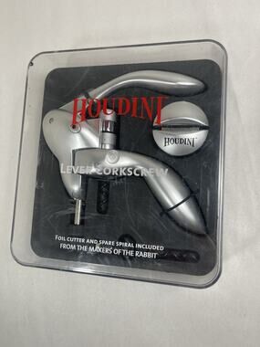 Houdini Lever Corkscrew Set - NEW IN BOX